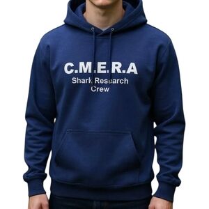 Clearwater Florida Shark & Ray Research Hoodie Men's Large